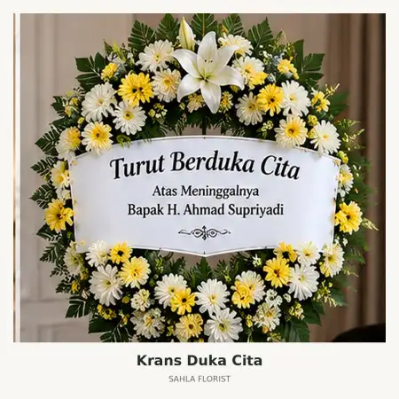 Krans Bunga Duka Tarumajaya